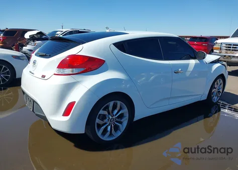 2014 Hyundai Veloster Re:flex W/Black из США, поврежденный, VIN KMHTC6AD4EU213537